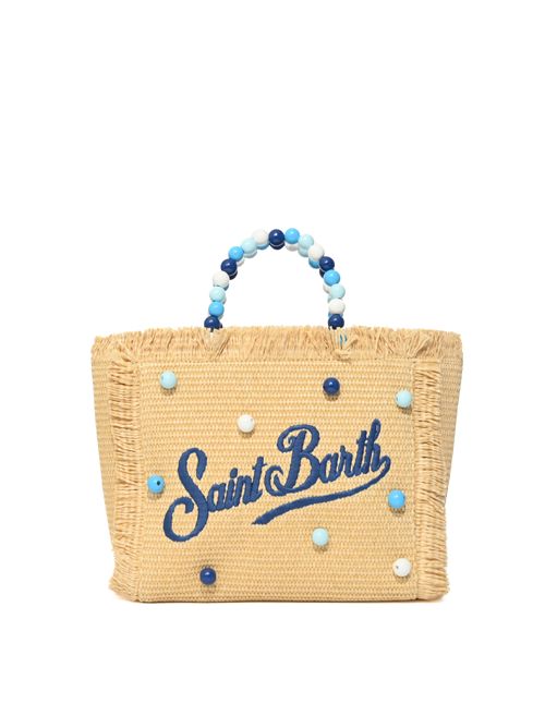 Borsa Colette in paglia con perle in legno Mc2 Saint Barth | COL001702751L